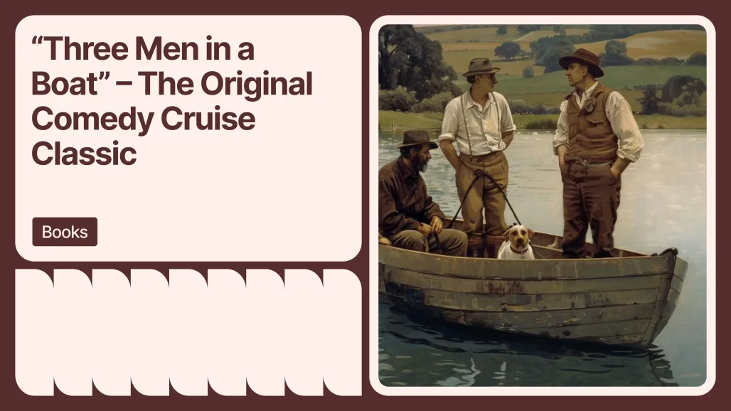 “Three Men in a Boat” – The Original Comedy Cruise Classic