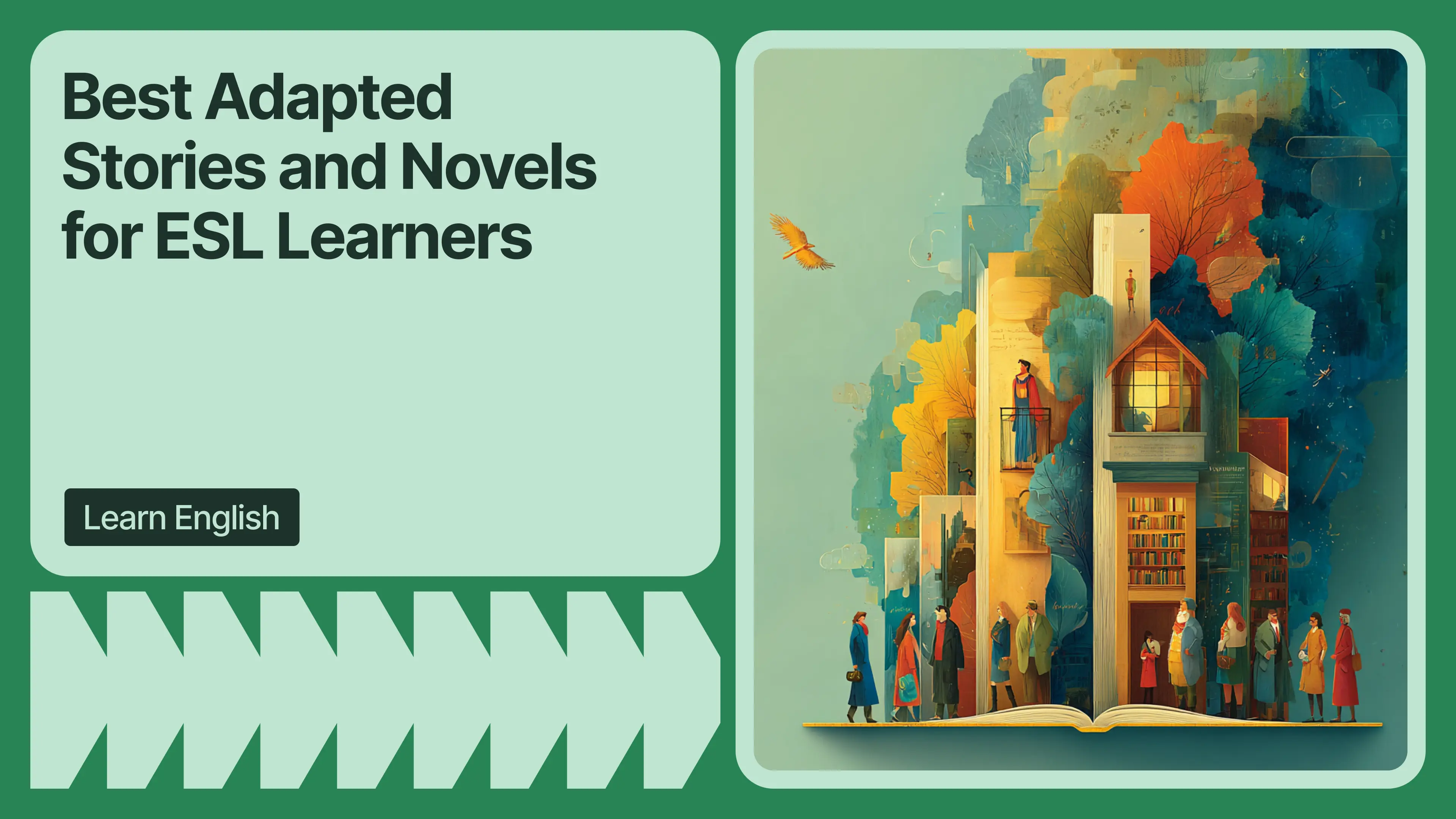 Best Adapted Stories and Novels for A2-B1 ESL Learners