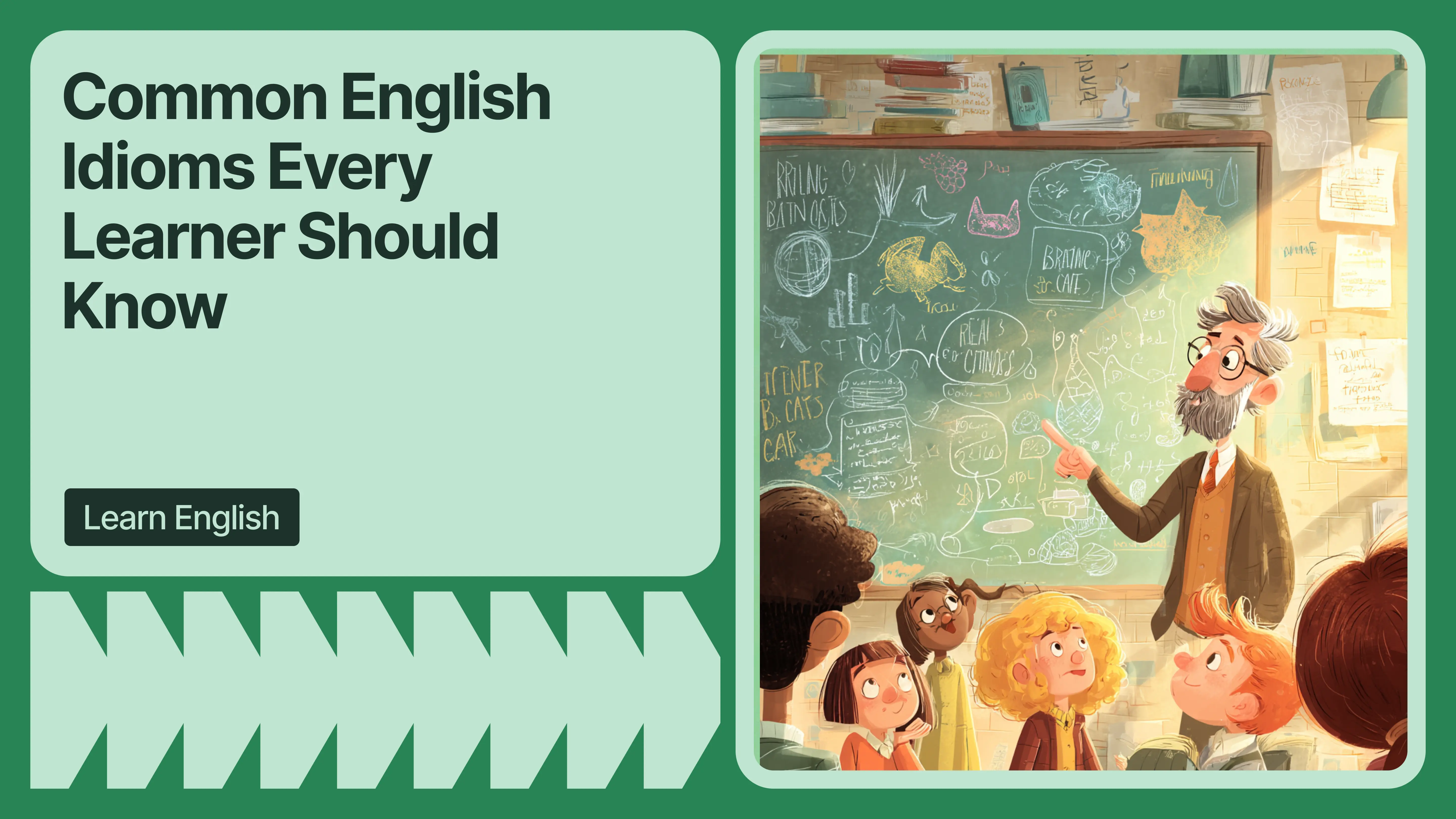 Common English Idioms Every Learner Should Know